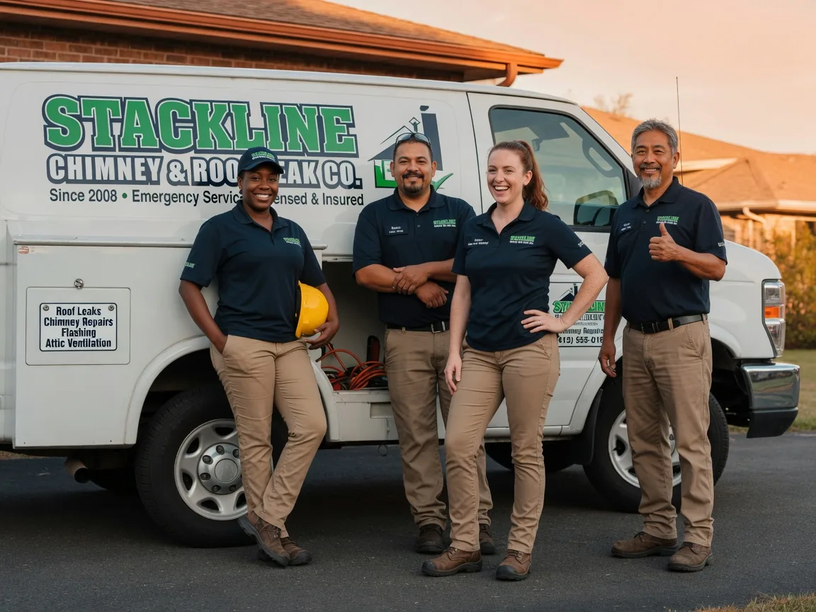 Chimney flashing repair company in Rhodes, MI